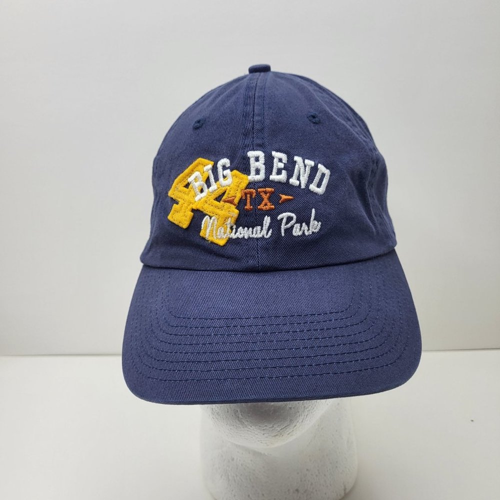 Big‎ Bend National Nat’l Park Established 1944 Perrin Navy Cap Hat Adjustable